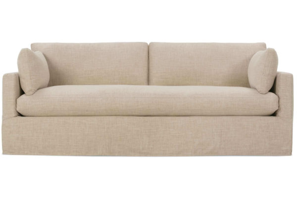 Sylive Slipcover Bench Cushion Sofa A